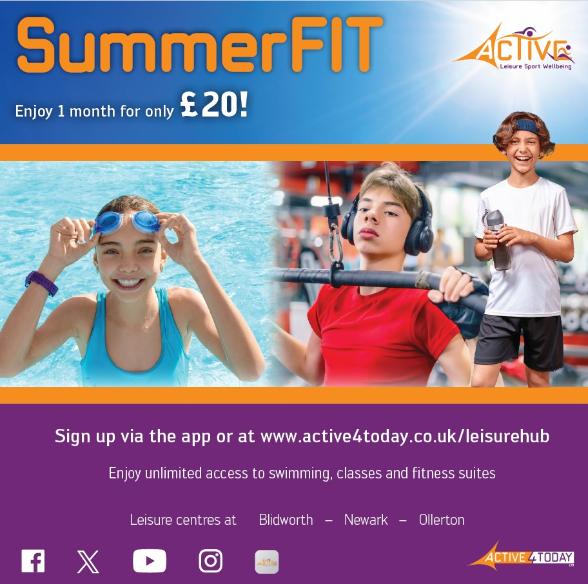 Summerfit junior ad